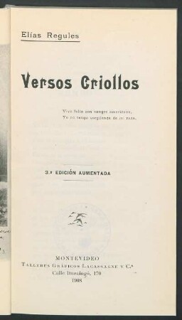 Versos criollos
