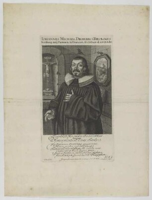 Bildnis des Iohannes Michael Dilherrus