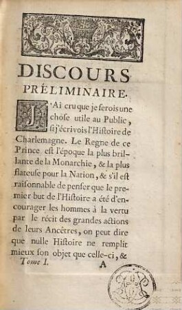 Histoire Du Regne De Charlemagne, 1