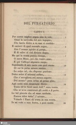 Del Purgatorio
