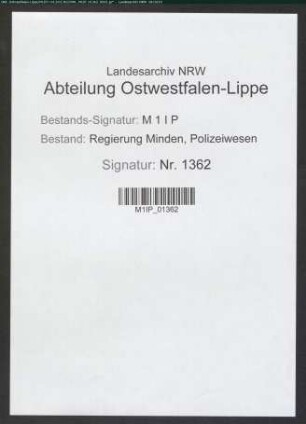 Polizeianwälte im Kreis Warburg