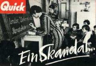 Polemik des Ausschusses für Deutsche Einheit gegen das Schulsystem in der Bundesrepublik