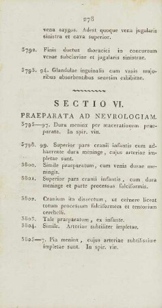 Sectio VI. Praeparata Ad Nevrologiam