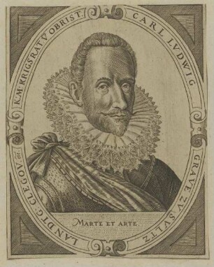 Bildnis des Carl Lvdvig Grave zv Svltz