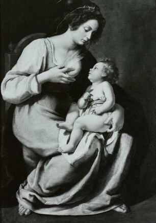 Maria mit dem Kind, genannt die Madonna mit den Kirschen
