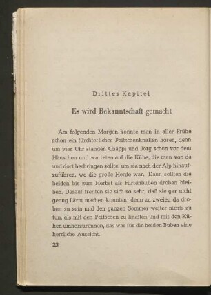 Es wird Bekanntschaft gemacht