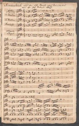 Ich geh und suche mit Verlangen; V (2), orch, org; BWV 49; BC A 150