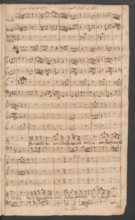 Procris und Cephalus. Einlagen. Arr; S, orch