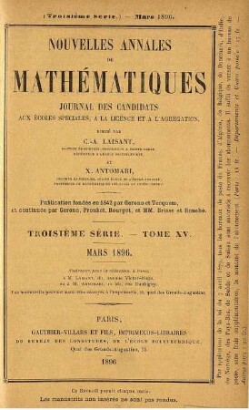 Mars 1896.