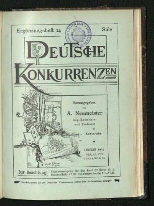 Ergänzungsheft 14. Säle (1904, 14)