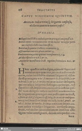 Caput Vigesimum Quintum. An coram Iudice utriusq[ue] litigantis consensu, electo reconventio moveri poßit?