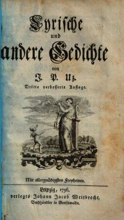 Lyrische und andere Gedichte
