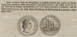 Bildnis von Petrus Alexiewiz, Zar von Russland