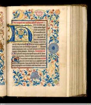 Initiale: Blume
