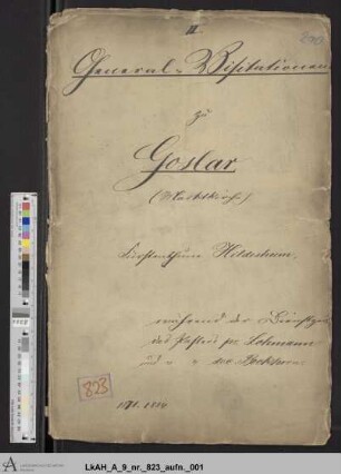 Goslar (Marktkirche): Visitationsakten