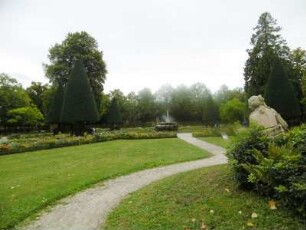 Würzburg: Residenz Hofgarten