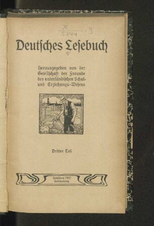 Teil 3: Deutsches Lesebuch