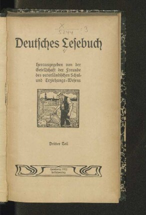 Teil 3: Deutsches Lesebuch