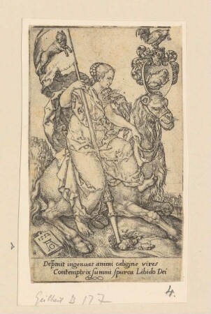 Die Wollust (Aldegrever, Tugenden und Laster, 1552)