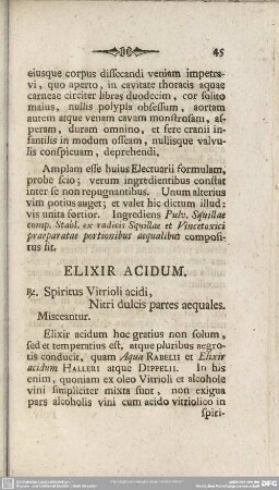 Elixir Acidum