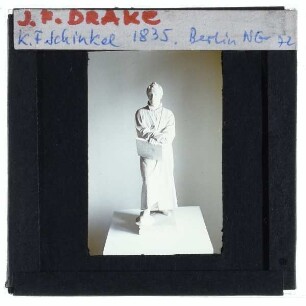 Drake, Karl Friedrich Schinkel, Entwurf für das Schinkel-Denkmal,Drake, Denkmal für Karl Friedrich Schinkel