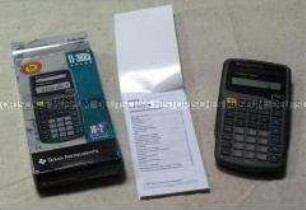 Taschenrechner "Texas Instruments TI-30Xa Solar" in Originalschachtel