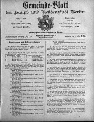1894,18: No. 18, 6. Mai 1894