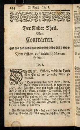 234-324, Uber den andern Theil