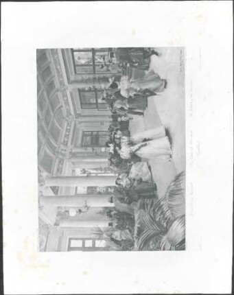 Das Vestibul des Kaiserbades / Le vestibule du Kaiserbad / The Vestibule of the Kaiserbad