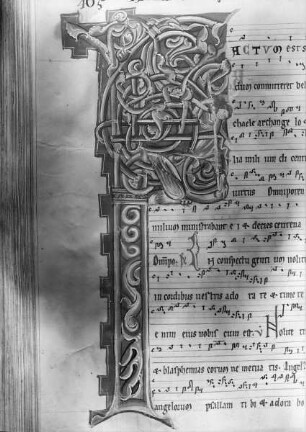 Antiphonarium Sedlecense — Initiale P, Folio 336