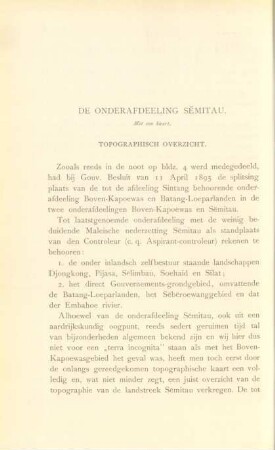De onderafdeeling Semitau