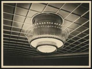 Stadttheater, Bremerhaven: Detail Kronleuchter Zuschauerraum