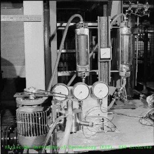 Aufbau des True Mass Flow Meters (TMFM) am Institut für Reaktorentwicklung (IRE)