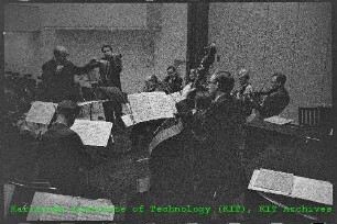 Drittes Konzert des Kammerorchesters des Kernforschungszentrums Karlsruhe (KfK) in der Schule für Kerntechnik (SKT)