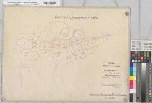 Beusingsen (Bad Sassendorf), Zusammenlegung der Feldmark Beusingsen, Bl.4 Brouillonkarte Flur 9 Bbl.