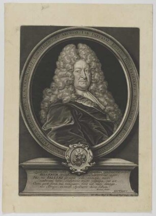 Bildnis des Iohann Friderich Bilger