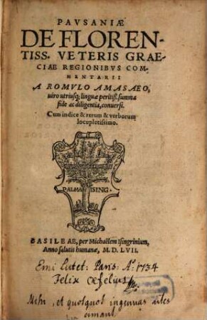 De florentiss. veteris Graeciae regionibus commentarii