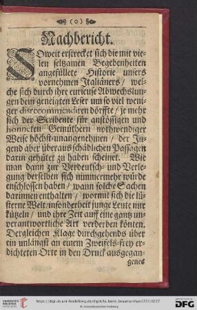 Nachbericht