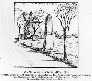 Döbernitz-Brodau. Bockmühle, aus: Heimatkalender für die Muldenkreise Bitterfeld und Delitzsch, 1931