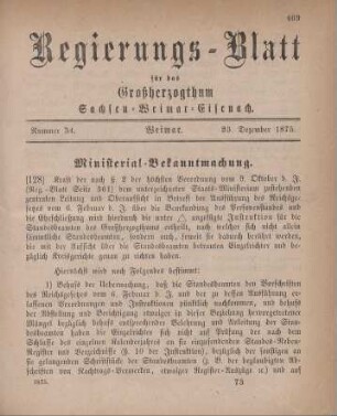 Nr. 34 : 23. Dezember 1875