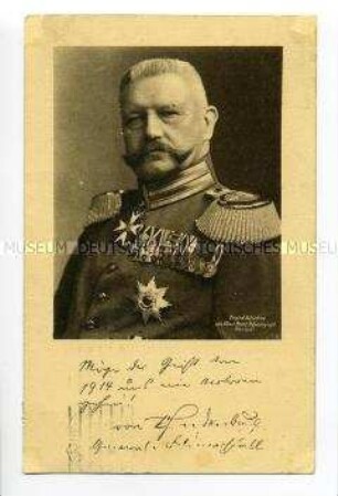 Paul von Hindenburg