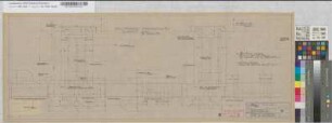 Wiederaufbau des Empfangsgebäudes [Bahnhof] Oberhausen-Sterkrade, Blatt~14: Haupteingang: Details, M.~1:1 Hge, Sknr.: 2, Fanr.: 7, Bunr.: 26