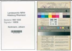 Entnazifizierung Johann Kerkmann , geb. 25.05.1904 (Steiger)