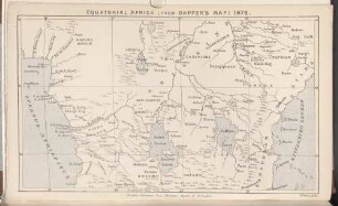 Equatorial Africa (from Dapper's map) 1676