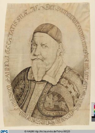 Brustbild Herzog August d. J. zu Braunschweig-Lüneburg