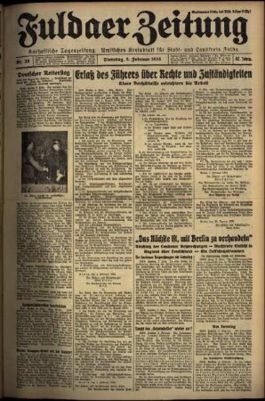 Ausgabe vom Dienstag, den 05. Februar 1935.
