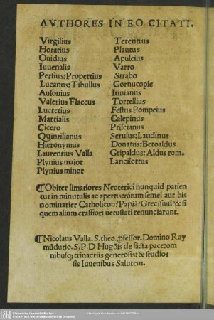 Authores in Eo Citati