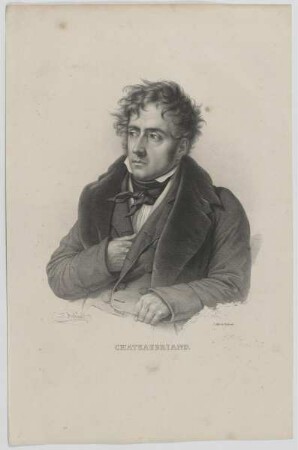Bildnis des François-René de Chateaubriand