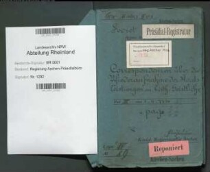 Korrespondenzen über die Wiederaufnahme der Staatsleistungen an katholische Geistliche. Bd. 2