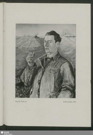 Rudolf Nehmer. Selbstbildnis 1937